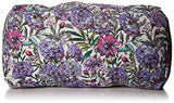 Vera Bradley Iconic Large Travel Duffel, Signature Cotton, Lavender Meadow