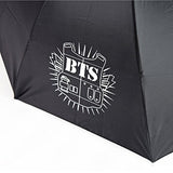 Bosunshine Bts Strong Windproof Compact Travel Folding Umbrella Sunshade , Three Folding, Light