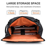 Casual Laptop Backpack, Ice Frog Anti-Theft College Business Travel Backpack Waterproof Outdoor