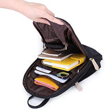 ECOSUSI Women Daypack Outdoor Sling Chest Bag Small Nylon Backpacks for College Girls Fashion