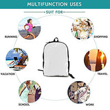 NiYoung Unisex Fashion Lightweight School College Backpack Casual Daypack Travel Business Outdoor Laptop Backpack with Side Pockets (Chicago City Tornado Storm Weather Pattern)