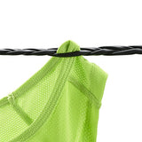 Lewis N. Clark  Latex Clothesline,Black,One Size