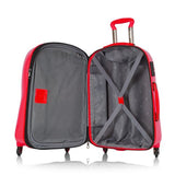 Heys Xcase 2G Spinner Ultra Violet 3-Piece Luggage Set, 100% Polycarbonate