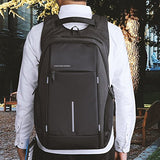 Kaka Laptop Backpack Night Light Reflective Water Resistant And Durable Bag Anti Theft Backpack