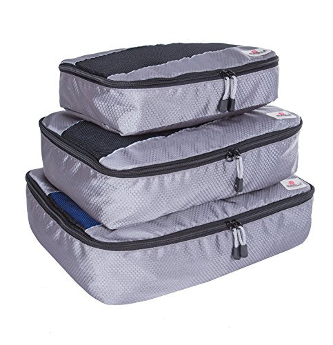 3Pcs Luggage Bags Organizer Storage Travel Compression Packing