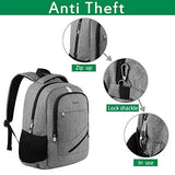 Travel Laptop Backpack, Anti Theft Backpack with USB Charging Port for Men and Women, Water