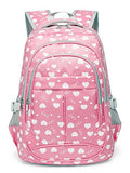 Sweetheart School Backpacks for Girls Children Kids Bookbags (Pink)