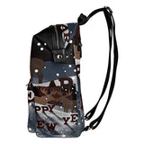 Colourlife Christmas Moose Couple Stylish Casual Shoulder Backpacks Laptop School Bags Travel