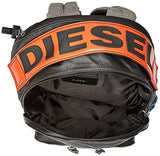 Diesel Men's MASTERDENIM D-Master Back-Backpack, grey denim/black One Size