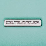 U.S. Traveler Cypress Colorful 2-Piece Small and Large Hardside Spinner Luggage Set, Mint