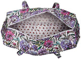 Vera Bradley Iconic Large Travel Duffel, Signature Cotton, Lavender Meadow