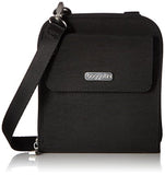Baggallini Travel Passport Crossbody, Black