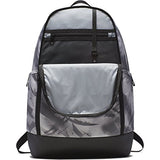 NIKE Brasilia All Over Print Backpack, Atmosphere Grey/Black/White, X-Large