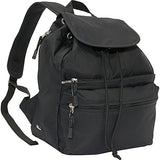 Derek Alexander Medium Backpack, Black, One Size