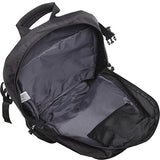 Eastsport Deluxe Mutli-Zip Backpack, Black