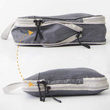 Compact Packing Cubes For Travel - Set of 3 Compression Packaging Cube Bags
