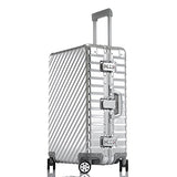 Enkloze Klasik Aluminum Carry-On Suitcase - Spinner 100% Aluminum Tsa Approved (Suitcase - 28",