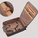 Luggage PU Rolling Suitcase Cabin Business Travel Trolley Bags for Men Luggage Suitcase Bag Wheels Spinner Suitcase Wheeled Bags,20inch