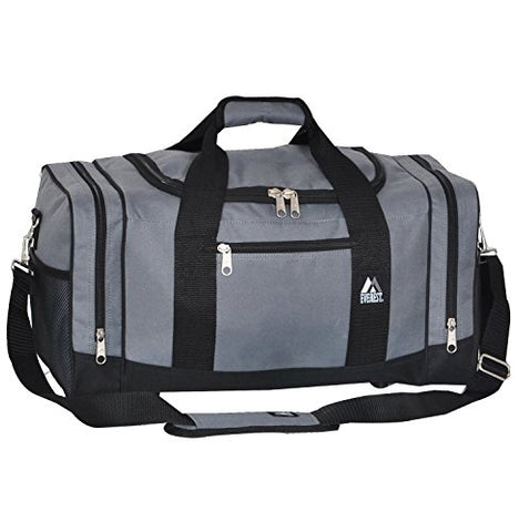 Everest Luggage Sporty Gear Bag (OneSize, Dark Gray)
