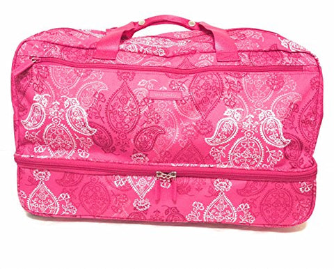 Vera Lighten up wheeled carry on luggage Stamped Paisley