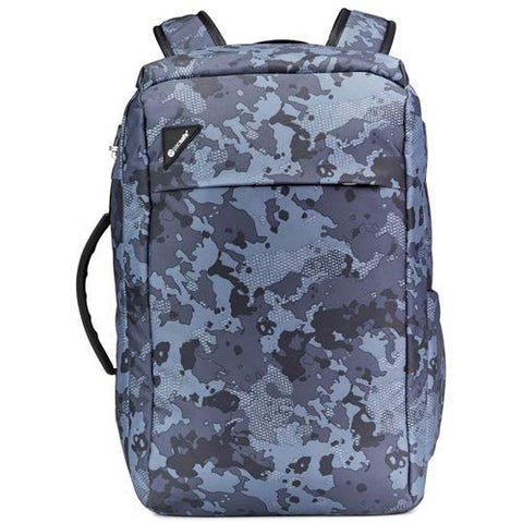 Pacsafe Vibe 28L Anti-Theft Backpack - Grey Camo Weekender Bag, One Size