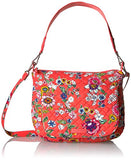 Vera Bradley Carson Shoulder Bag-Signature, Coral Floral