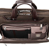 Travelpro Luggage Platinum Elite 16" Carry-On Slim Business Computer Briefcase, Rich Espresso,