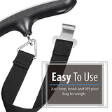 Digital Luggage Scale, Fosmon Stainless Steel Backlight Lcd Display Digital Hanging Luggage