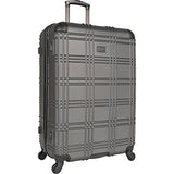 Ben Sherman Nottinghame 28” Lightweight Embossed Pap 4-Wheel Upright Luggage, Charcoal