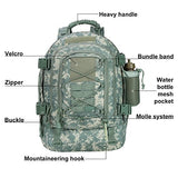 40L Outdoor Expandable Tactical Backpack Military Sport Camping Hiking Trekking Bag (ACU 08001A) by