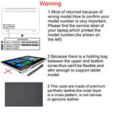 Spin 7 Case,2 in 1 Accurately Designed Protective PU Leather Cover + Portable Carrying Bag for 14" Acer Spin 7 SP714-51 Series Laptop,Purple