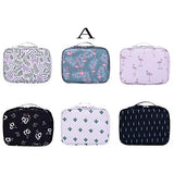Flamingo Female Cosmetic Bag Organizer Toiletry Kits Necessity Travel Big capacity Waterproof