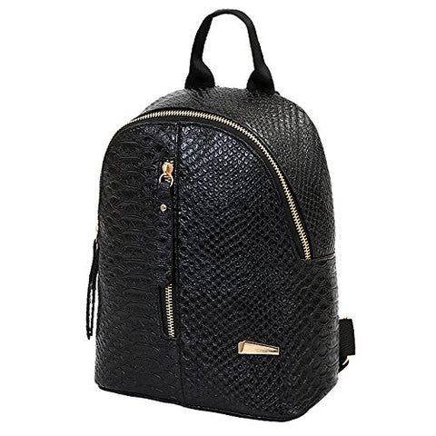 Clearance! Women Teen Girls Fashion Pu Leather Backpack Purse Shoulder Bag Casual School Bag Travel