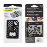 Nite Ize FMT2-01-R7 Financial Multi Tool Wallet, Black