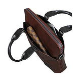 Mens Business Laptop Briefcase, Berchirly Men Bag PU Leather Messenger Bag For Work Computer Casing