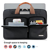 Lacdo 15.6 Inch Laptop Shoulder Bag, 360° Protective Sleeve Case Compatible Acer Aspire,