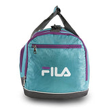 Fila Cypress Small Sport Duffel Bag, Teal/Purple, One Size