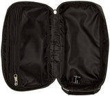 Lee Men'S Pebble Textured Leather Travel Kit, Black/Brown