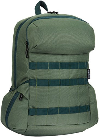 Amazonbasics Sp-12867-42034-Dr Canvas Backpack For Laptops Up To 15-Inches - Forest Green