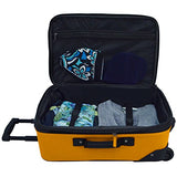 U.S Traveler Rio Two Piece Expandable Carry-on Luggage Set (14-Inch and 21-Inch)