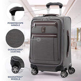 Travelpro Luggage Platinum Elite 20" Carry-on Expandable Business Spinner w/USB Port, Vintage Grey