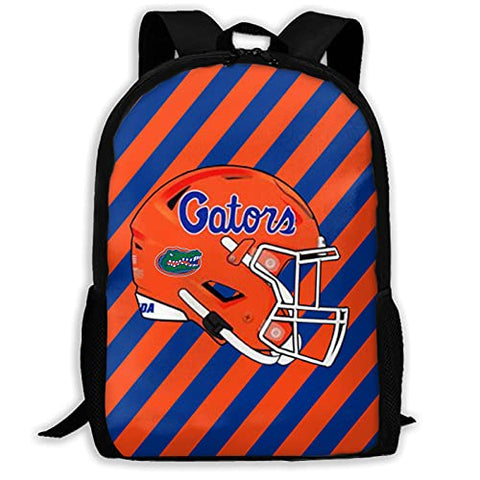 Florida Gator Gators Fishing Helmet Boys Girls Children Teen Schoolbag Handybags Practical Adjustable Book Bag
