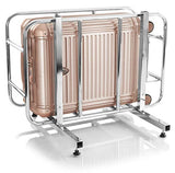 Heys America Edge Technology Fashion 21" Carry-on Spinner Luggage With TSA Lock (Rose Gold)