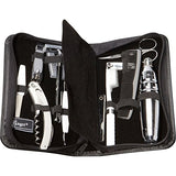 Royce Leather Men'S Men'S Travel Grooming Kit,Black,One Size