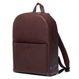 Uri Minkoff Micro Caviar Barrow Backpack, Aubergine Purple W/ Black Twill Lining