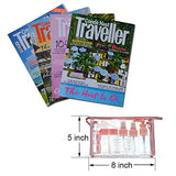 Tsa Approved Travel Toiletry Bottles Leakproof Containers Kit (BPA FREE) Travel Accessories - 10 Pieces/Clear Bag-Pink