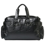Berchirly Mens Messenger Laptop Bag Business Travel Duffel Weekender Bag Black
