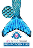 Fin Fun Mermaid Tails for Swimming with Monofin – Girls, Boys, Kids & Adults