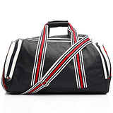 Fila Unisex Striker Duffle Bag, Navy, White, Chinese Red, One Size