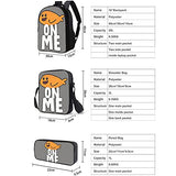 Bigbag Store-Tiko Fish Backpack 3 Piece Set of School Supplies Multifunctional and Convenient to Travel 16 Inch.